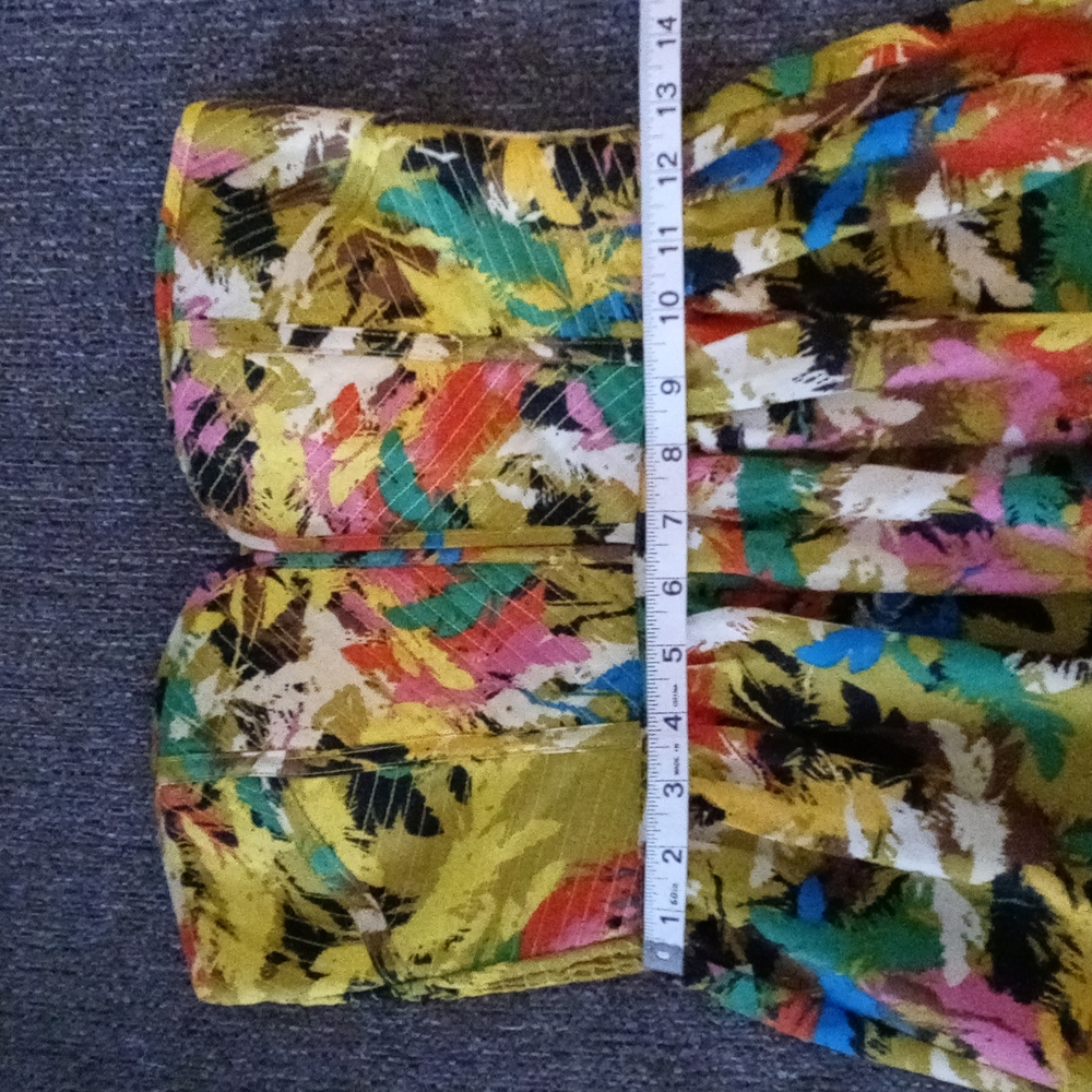 💚MM Couture by Miss Me💚 - Abstract Multi Color Cocktail Dress - Picture 12 of 14
